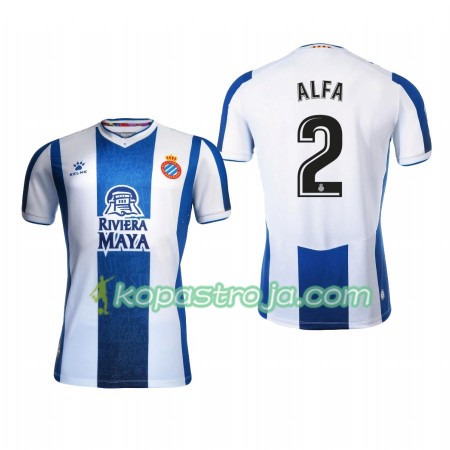 Billiga Fotbollströjor RCD Espanyol Alfa Semedo 2 Hemma tröja 2019/20 Kortärmad